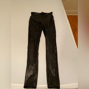 Spanx faux leather leggings